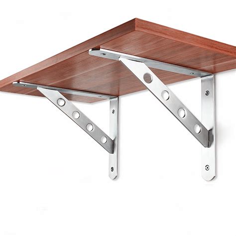 metal wall mounted shelf brackets